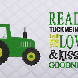 read me a story with tractor 2 designs reading pillow-instant d0wnl0ad
