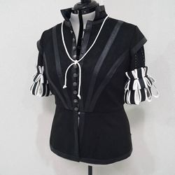 Yennefer of Vengerberg black jacket for Witcher 3 cosplay