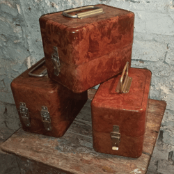 1pcs ammo bakelite geiger counter box soviet russian ammo box chest organizer