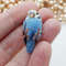 miniature-blue-budgie-needle-felted-parakeet-4