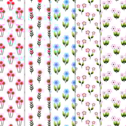 digital seamless colorful scrapbooking paper