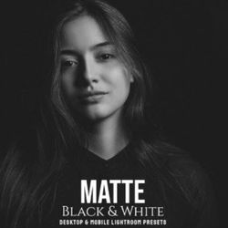 Matte Black & White – Desktop & Lightroom Presets