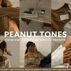 peanut tones lightroom presets