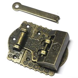 Retro Latches(40*52mm) Lock - Bronze Hasp Alloy Catch Wooden Box Buckle Clasp