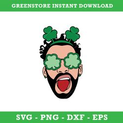 bad bunny lucky svg, st. patricks day svg, dia de san patricio svg, bad bunny svg, png dxf  eps file