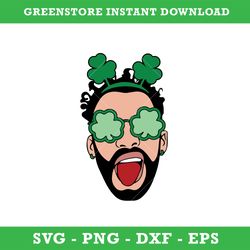 Bad Bunny Lucky Svg, St. Patricks Day Svg, Dia De San Patricio Svg, Bad Bunny Svg, Png Dxf  Eps File