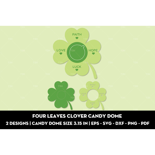 Four leaves clover candy dome cover 4.jpg