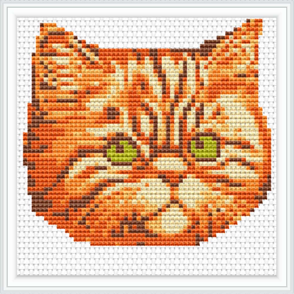 cat cross stitch pattern,cross stitch pattern, embroidery pattern, animal cross stitch, kitty cat cross stitch, cat portrait, cat Kitten cat pattern, nature cro