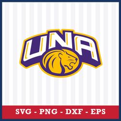 north alabama lions svg, north alabama lions logo svg, ncaa svg, sport svg, png dxf eps file