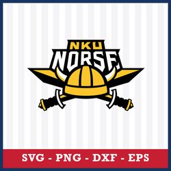 northern kentucky norse svg, northern kentucky norse logo svg, ncaa svg, sport svg, png dxf eps file