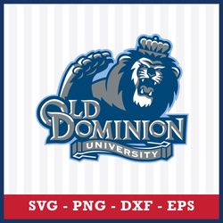 old dominion monarchs svg, old dominion monarchs logo svg, ncaa svg, sport svg, png dxf eps file