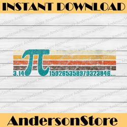 retro vintage pi day 3.14 symbol pi math geek infinity pi day, funny pi day, math 14th png sublimation
