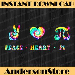 pi day tie dye mathematics peace heart pi math teacher pi day, funny pi day, math 14th png sublimation