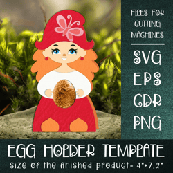 Red Riding Hood Easter Egg Holder