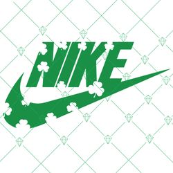 St Patricks Day x Nike Svg, Logo Brand Svg, Nike Svg Instant Download