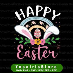 rainbow easter egg svg png, easter sublimation png, easter svg png, sublimation designs download, png files