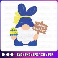 happy easter day gnome hunt eggs svg, easter gnomes svg, happy easter, bunny ears svg,