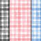 Checkered seamless patterns. Watercolor set  Banner 02.jpg