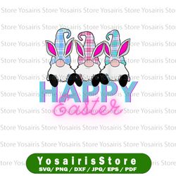 happy easter gnomes png sublimation design, easter sublimation png, happy easter bunny png,easter day png, bunny ears