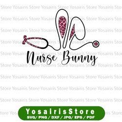 nurse bunny stethoscope png, nursing cute easter png, bunny easter day png, easter nurse png, bunny sublimation, nurse