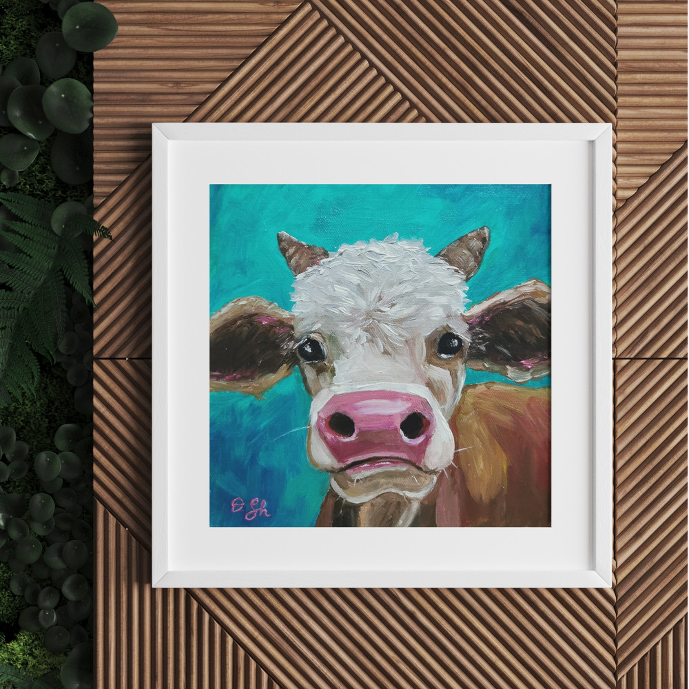 Bull in frame painting 1.jpg