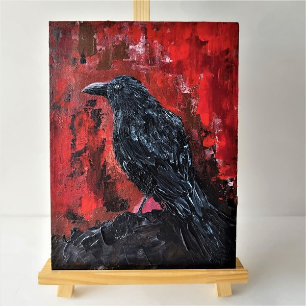 Black-raven-art-bird-crow-painting-acrylic-on-canvas-board.jpg