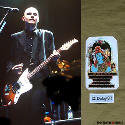 Billy Corgan Shiva and Dolby SR guitar stickers Fernandes Decade Jaguar Adore era Smashing Pumpkins