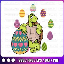 turtle egg hunting png, easter day cute animal kids png, easter turtle png, happy easter day colorful egg hunt png,