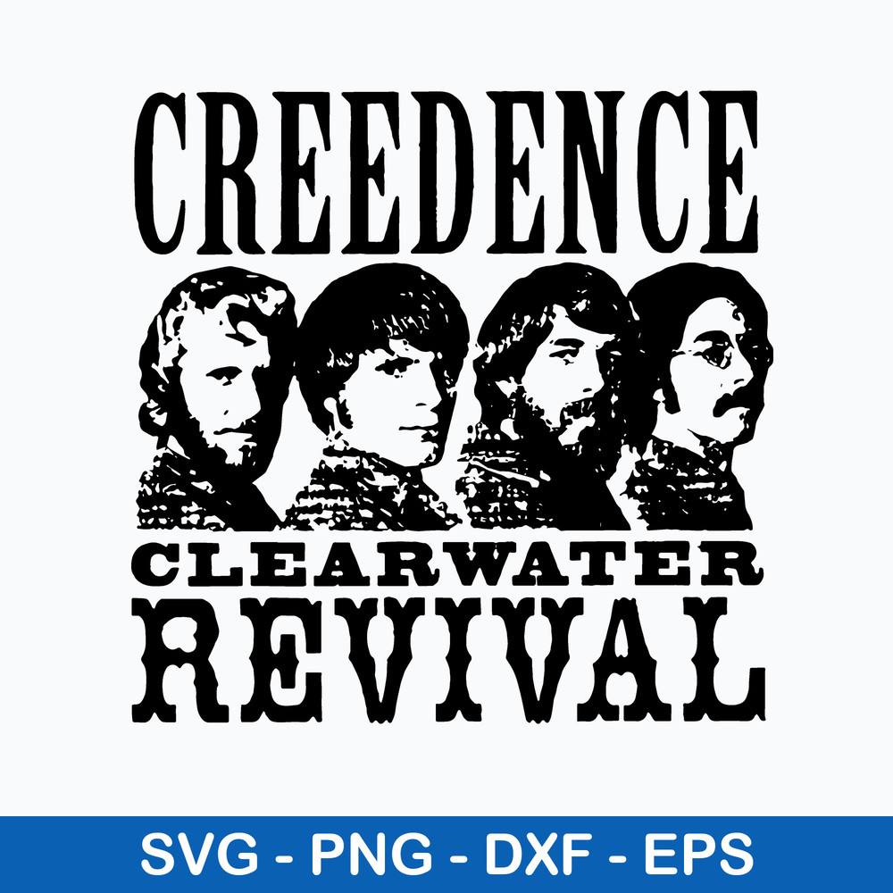 Creedence Clearwater Revival Fortunate Son Svg, Fortunate Son Svg, Png Dxf Eps File.jpeg