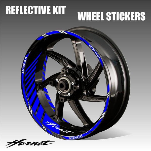 Honert Sticker Rim decals Honda Hornet stickers wheel stripes rim tape Hon - Inspire ...