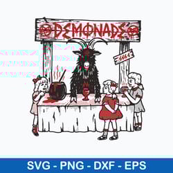 demonade ringer svg, horror svg, png dxf eps file