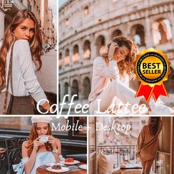 creamy coffee preset mobile lightroom summer preset bright color preset insta blogger mobile preset dng
