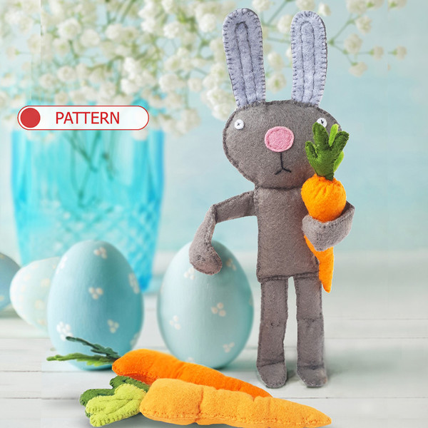 Easter Bunny rabbit with carrot toy sewing pattern.jpg