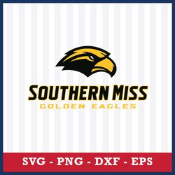 southern miss golden eagles svg, southern miss golden eagles logo svg, ncaa svg, sport svg, png dxf eps file
