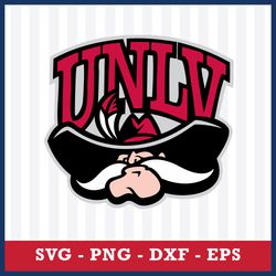 unlv rebels svg, unlv rebels logo svg, ncaa svg, sport svg, png dxf eps file
