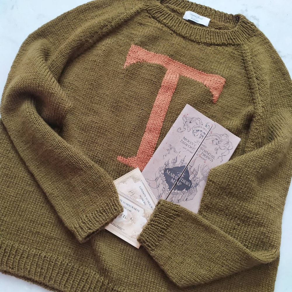 Women sweater Weasley sweater Custom Women sweater Women knit sweater Harry Potter sweater for women Women sweaters