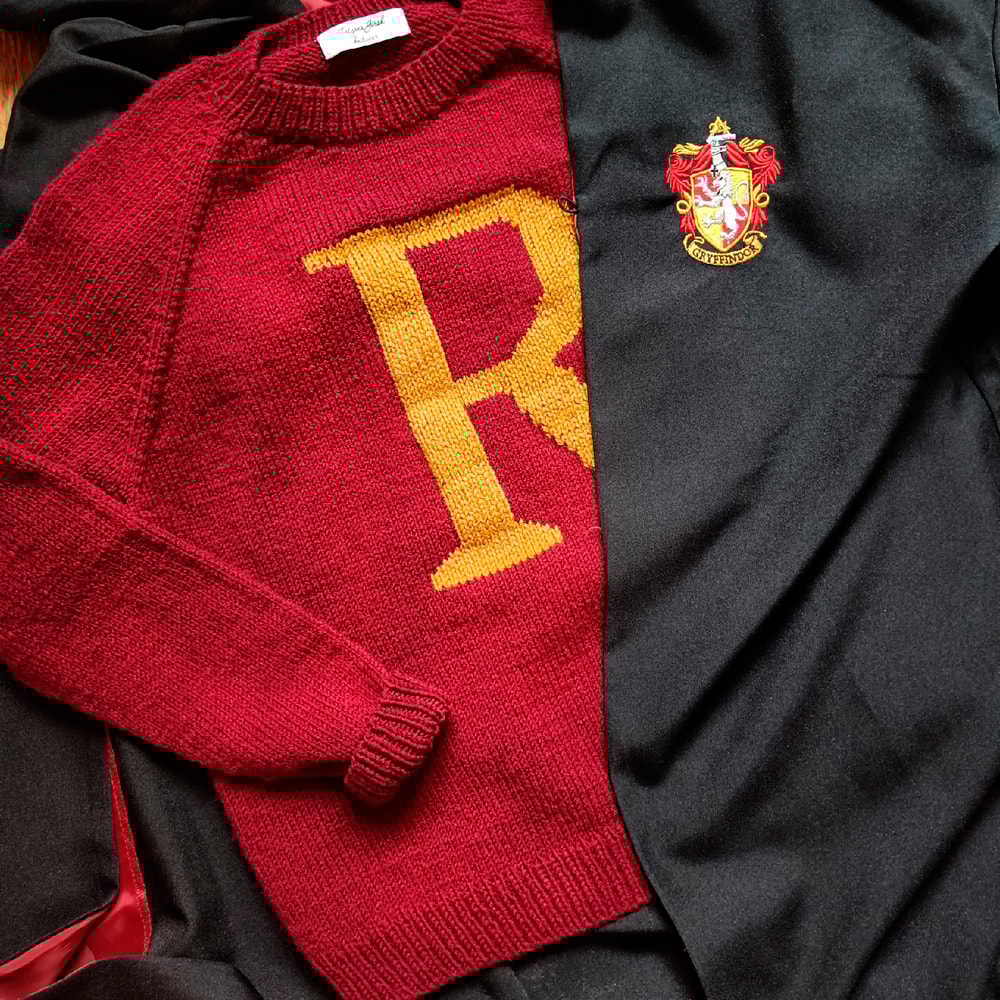 Women sweater Weasley sweater Custom Women sweater Women knit sweater Harry Potter sweater for women Women sweaters
