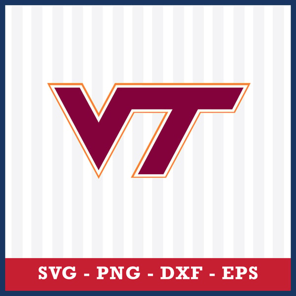 Virginia Tech Hokies Svg, Virginia Tech Hokies Logo Svg, NCA - Inspire ...
