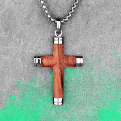 wooden cross necklace christian jewelry gift for him hand carved wood cross necklace stunning wood cross religious gift