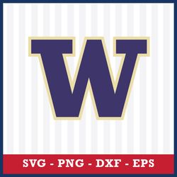 washington huskies svg, washington huskies logo svg, ncaa svg, sport svg, png dxf eps file