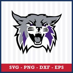 weber state wildcats svg, weber state wildcats logo svg, ncaa svg, sport svg, png dxf eps file