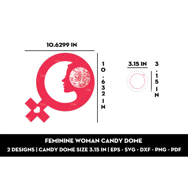 Feminine woman candy dome cover 3.jpg