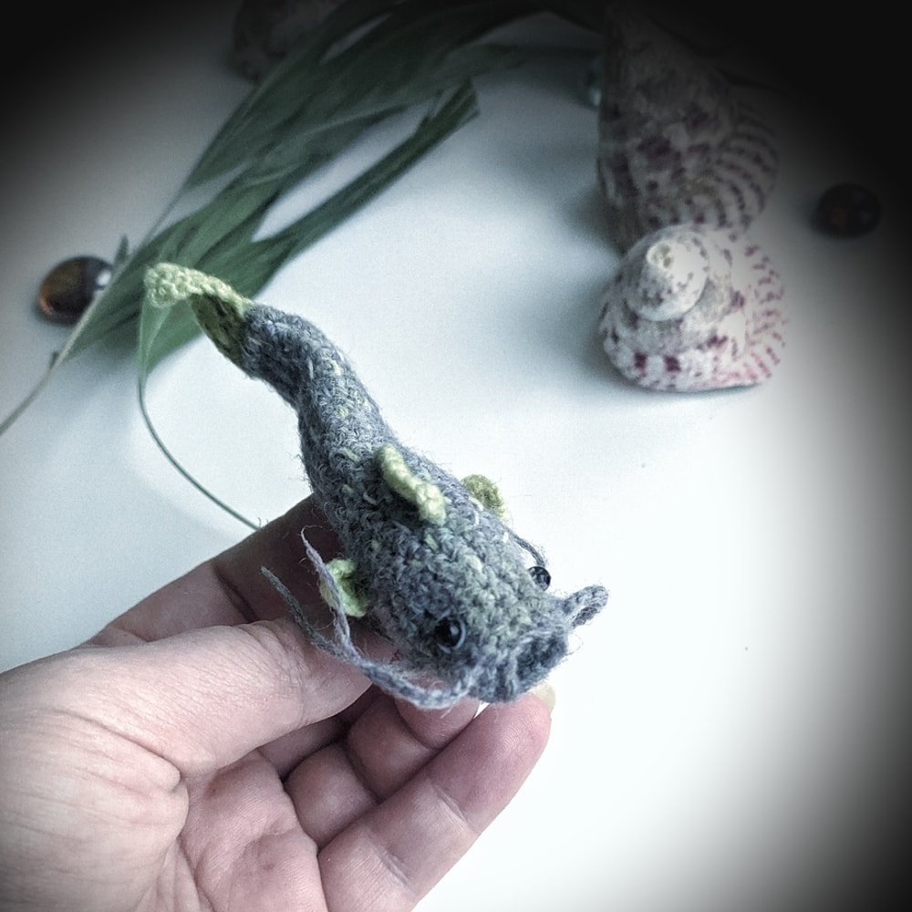 Catfish crochet pattern, crochet fish pattern, amigurumi fish, crochet brooch, clothes decor, handmade pin, DIY craft 2.jpg
