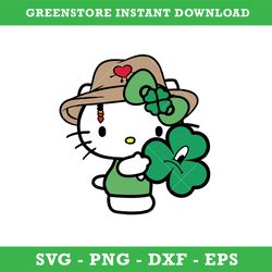 hello kitty bennito st. patricks day svg, bad bunny hello kitty svg, st. patricks day svg, intant download