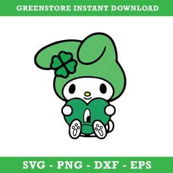 cat bad bunny st.patricks day svg, st. patricks day bad bunny svg, hello kitty svg, intant download