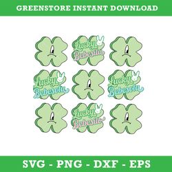 lucky bebesota svg, st. patrick's day svg, bad bunny svg, png dxf eps, instant download