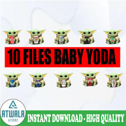 baby yoda drink png, baby yoda png, sublimation ready, png files for sublimation,printing dtg printing