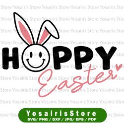 happy easter svg easter vector easter clipart easter cricut easter cut file easter bunny svg bunny ears svg dxf eps png