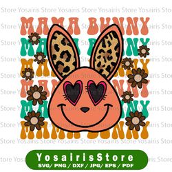 mama bunny png, mama easter png, easter png, easter design file for sublimation or print, digital download