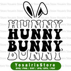 hunny bunny svg/png, easter bunny svg, retro smiley face svg, easter bunny svg, easter sublimation design, svg file